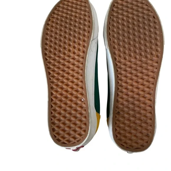 Vans Yacht Club Old Skool Shoes Vans Sneakers Suede Canvas Red Green Blue Yellow - Picture 7 of 7